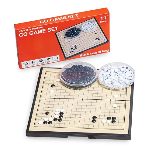 Go Game Set 11 inches - Foldable, Portable and Travel
