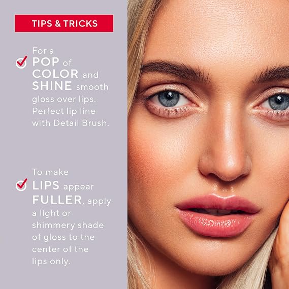 Mirabella - Luxe Advanced Formula Matte Lip Gloss, Long-Wear Lip Gloss That Wont Dry or Crack Lips, No Smudging or Feathering, Angelic (Nude Pink)