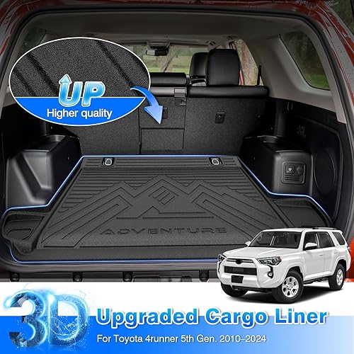 Miniatura 121 de Revestimiento de carga para Toyota RAV4 2013-2018 (sin modelos eléctricos o híbridos) para todo tipo de clima, para accesorios RAV4 resistentes