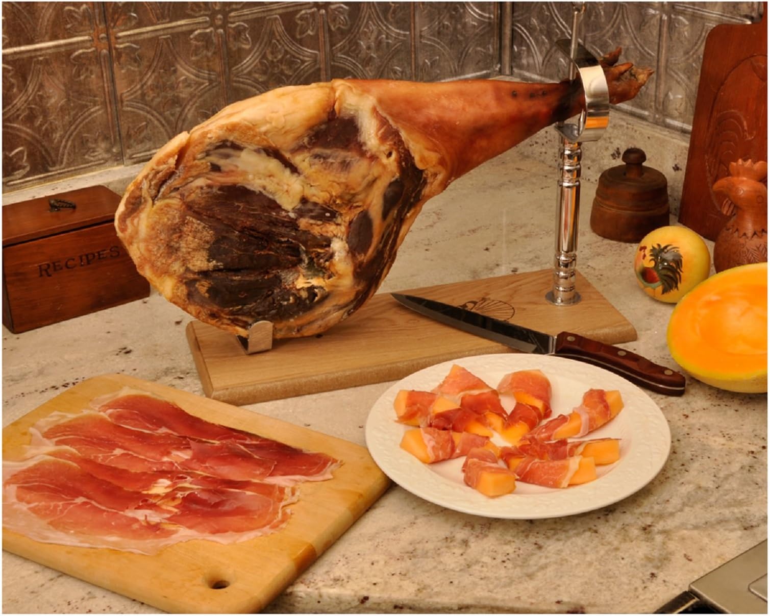 Johnston County Hams Curemaster’s Reserve Mangalitsa Pork Shoulder (10lbs Sliced and Portioned into 8oz Packages)