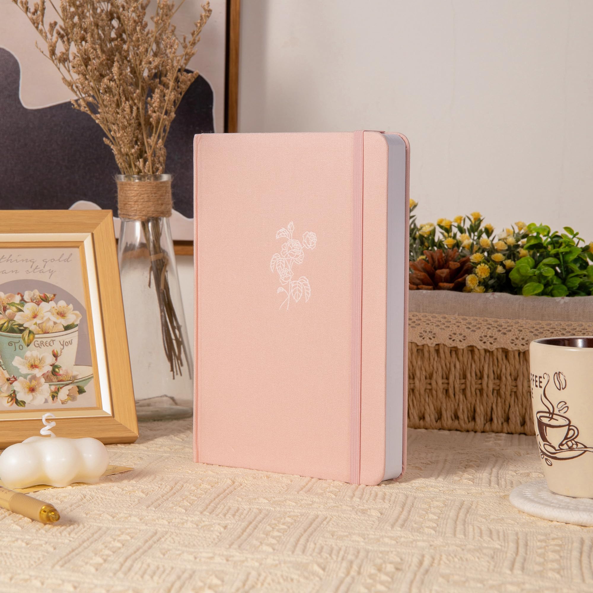 MGGAO Bullet Dotted Journal A5 160 g/m² Copertina Rigida Quaderno a Punti 15 x 20,8 cm