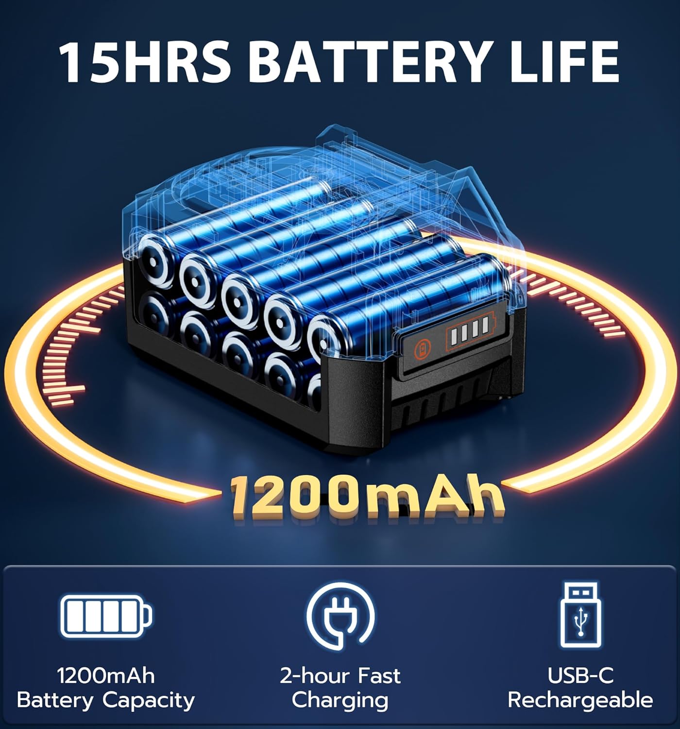 Anweller 4K Body Camera with Audio and Video Recording, 128G Mini Wearable Body Cam with 180° Rotating Lens&Night Vision, 15Hrs Battery Portable Cameras for Sports Travel and Police Law Enforcement - Image 5