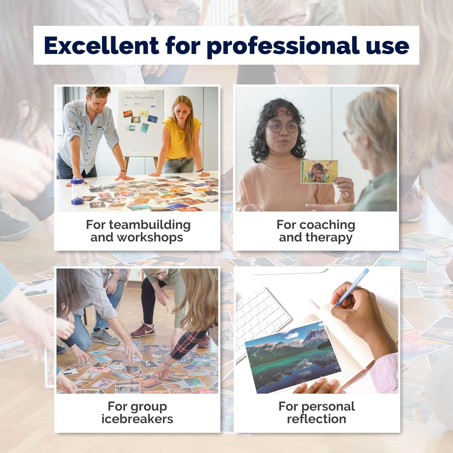 metaFox 'Feelings Palette' - 52 Cards for Self-expression, Coaching, and Therapy l Express and work with your emotions