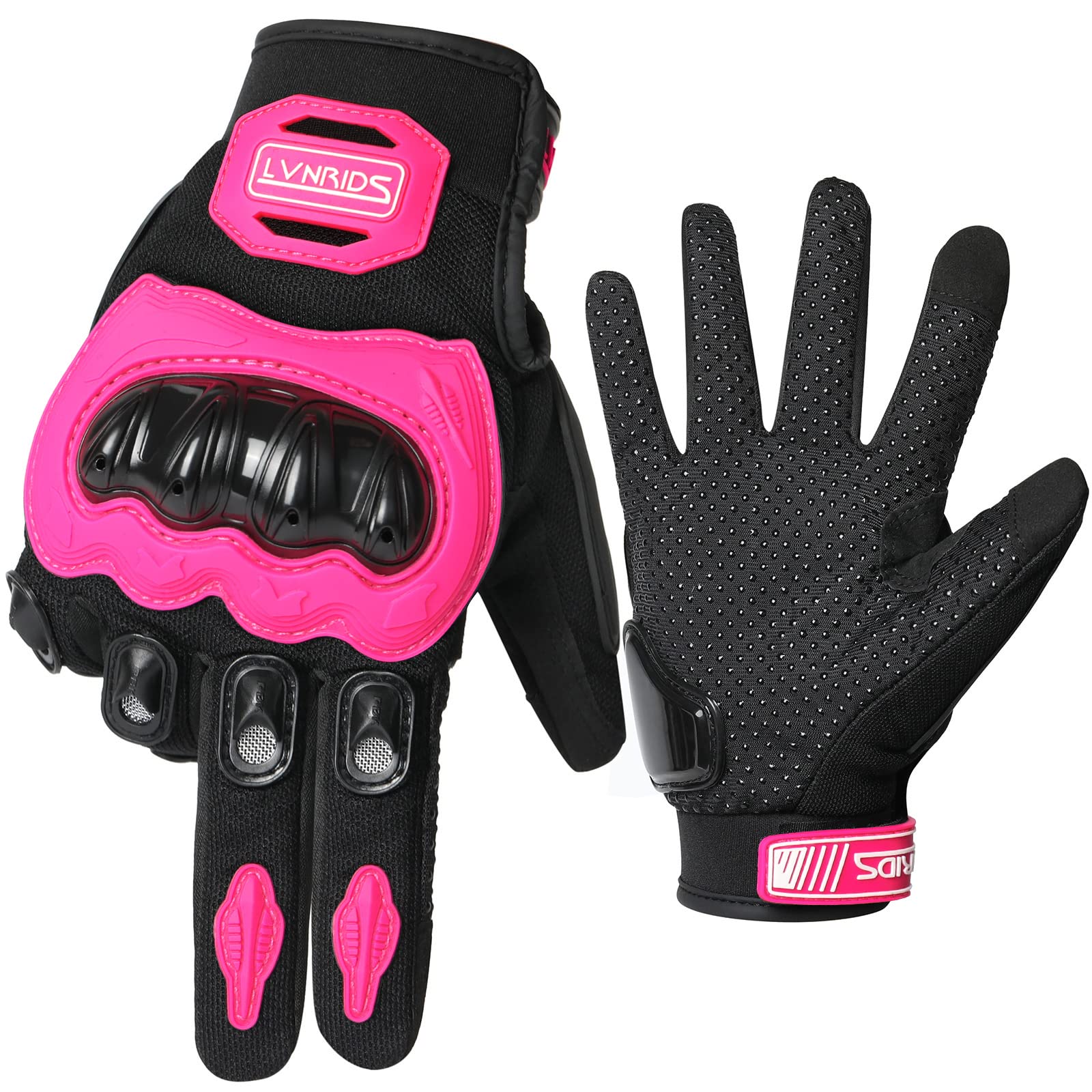 LVNRIDS Motorradhandschuhe Touchscreen Vollfinger Handschuhe
