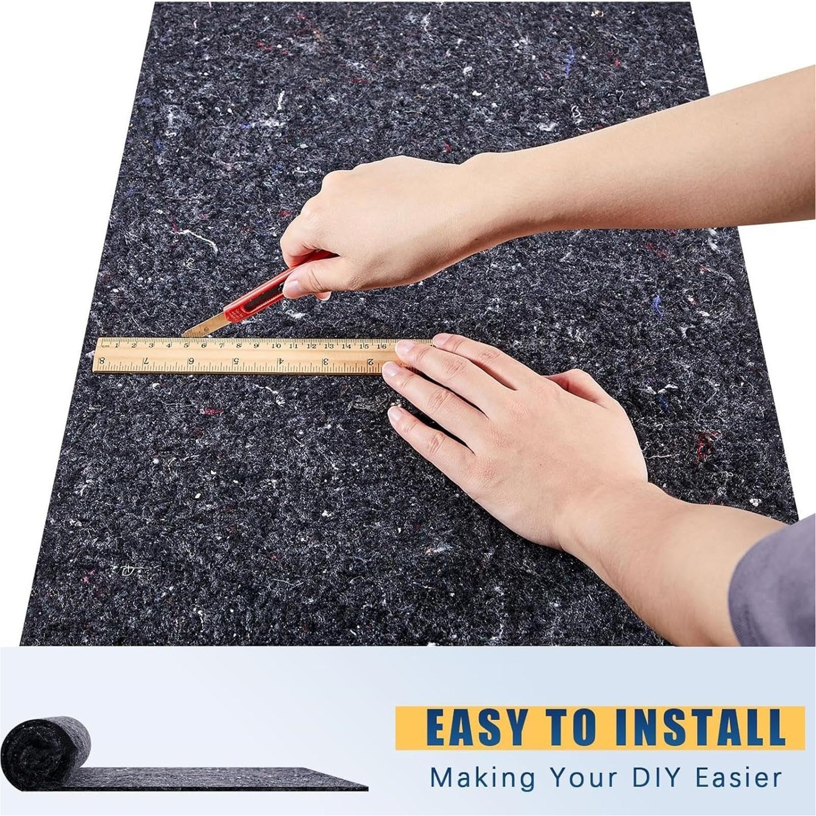 Tapis d'isolation phonique - Isolation thermique et acoustique