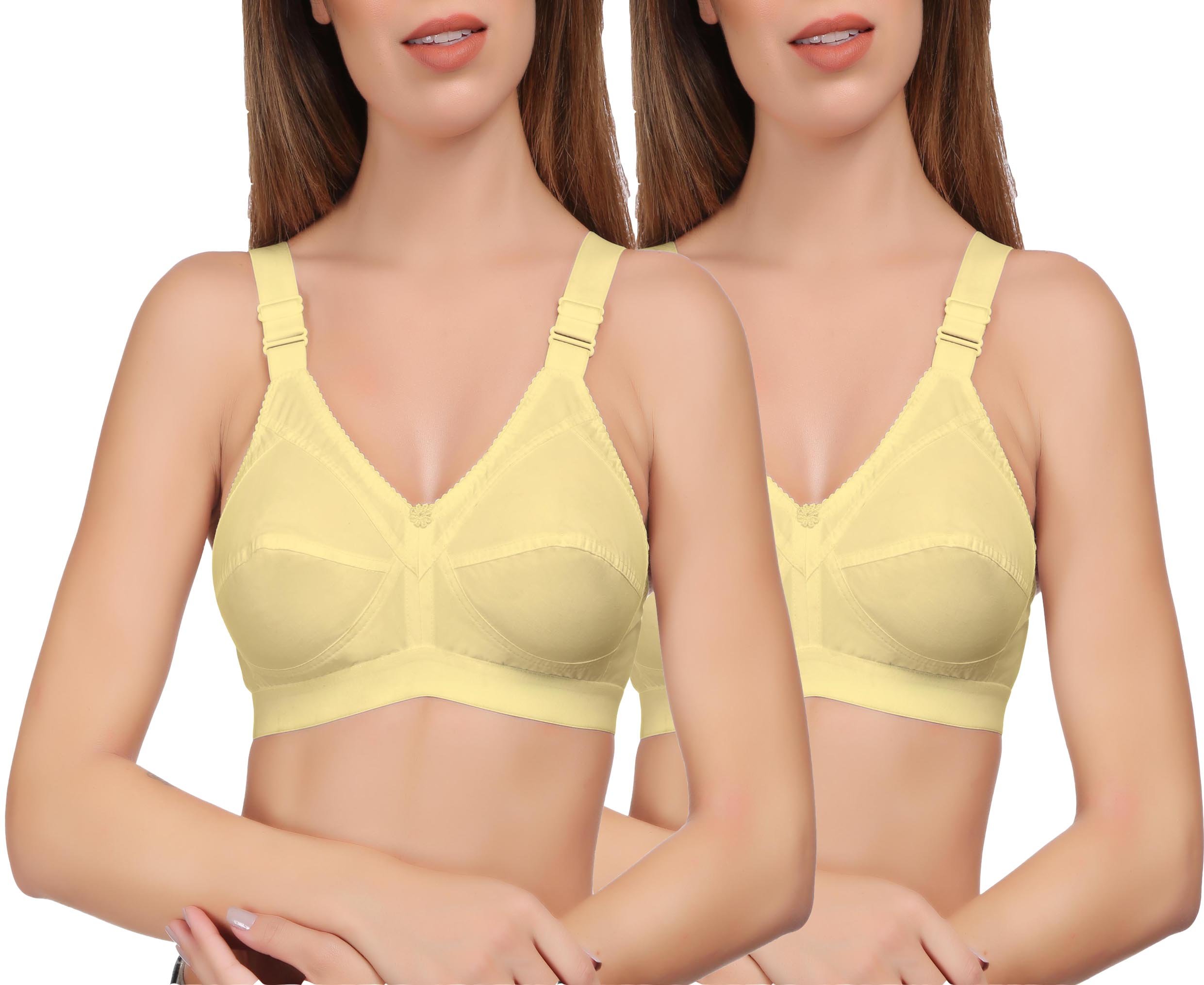 Women's Full Coverage Bra - Pack of 2-image-18