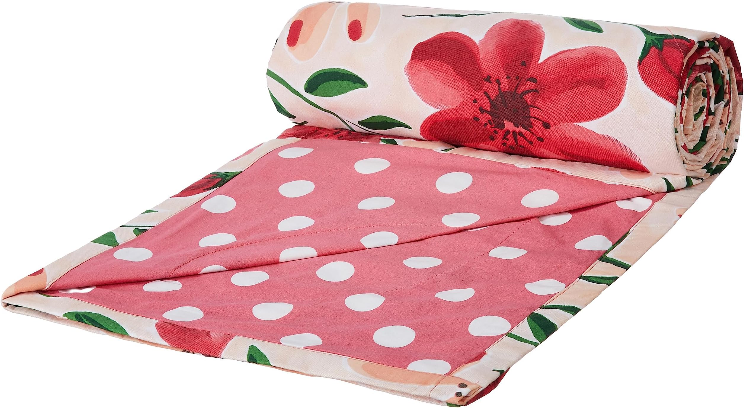Buy BSB HOME Pure Cotton 120 GSM Reversible Soft Light Weight Printed