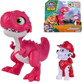 PAW Patrol Dino-Figur Marshall mit Soundeffekt