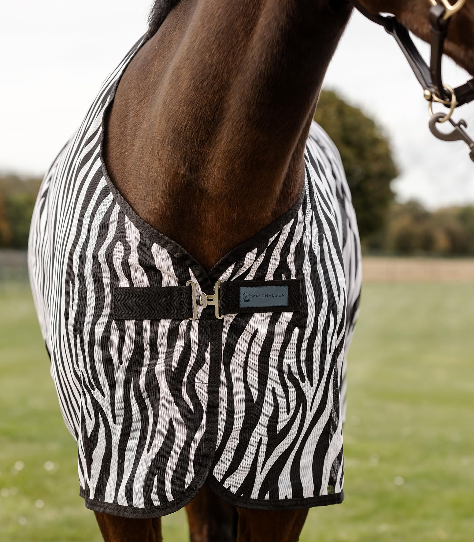 Waldhausen Fliegendecke Zebra 145 cm