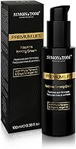 Simon&Tom Premium Lift Neckline - Neck and Décolleté Firming Cream with Hyaluronic Acid, Phytostimulants, Organic Argan Oil, Anti-Wrinkles, Lifting Effect, Paraben Free, 100 ml Made in Spain