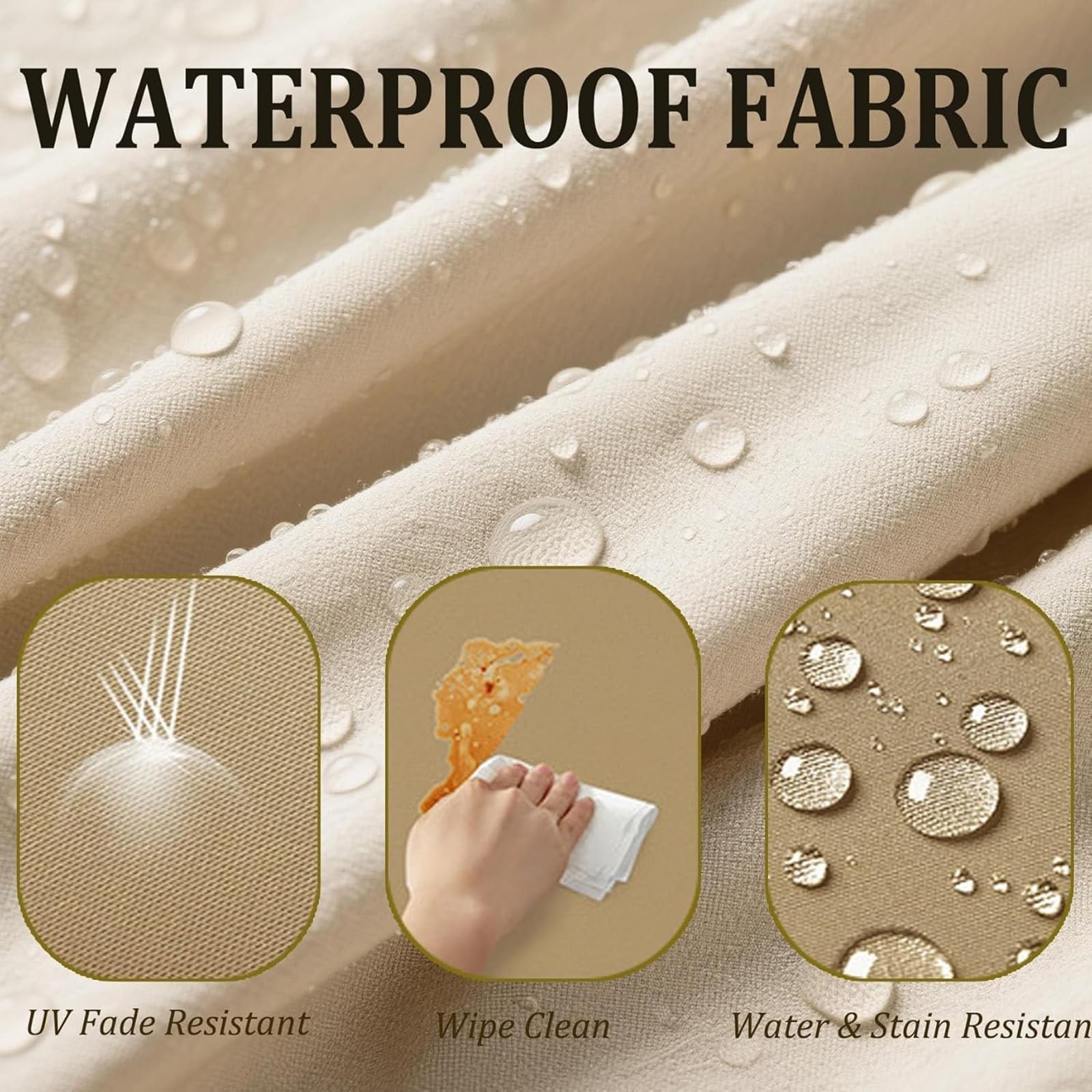 Cojines para Columpio de Jardin Exterior Colgante, Cojín Banco Exterior Grueso 5cm Impermeable 80%, Colchoneta para Banco de Jardín Funda Desmontable, para Terraza y Jardín(Blanco,100x40 cm 39x16 in)