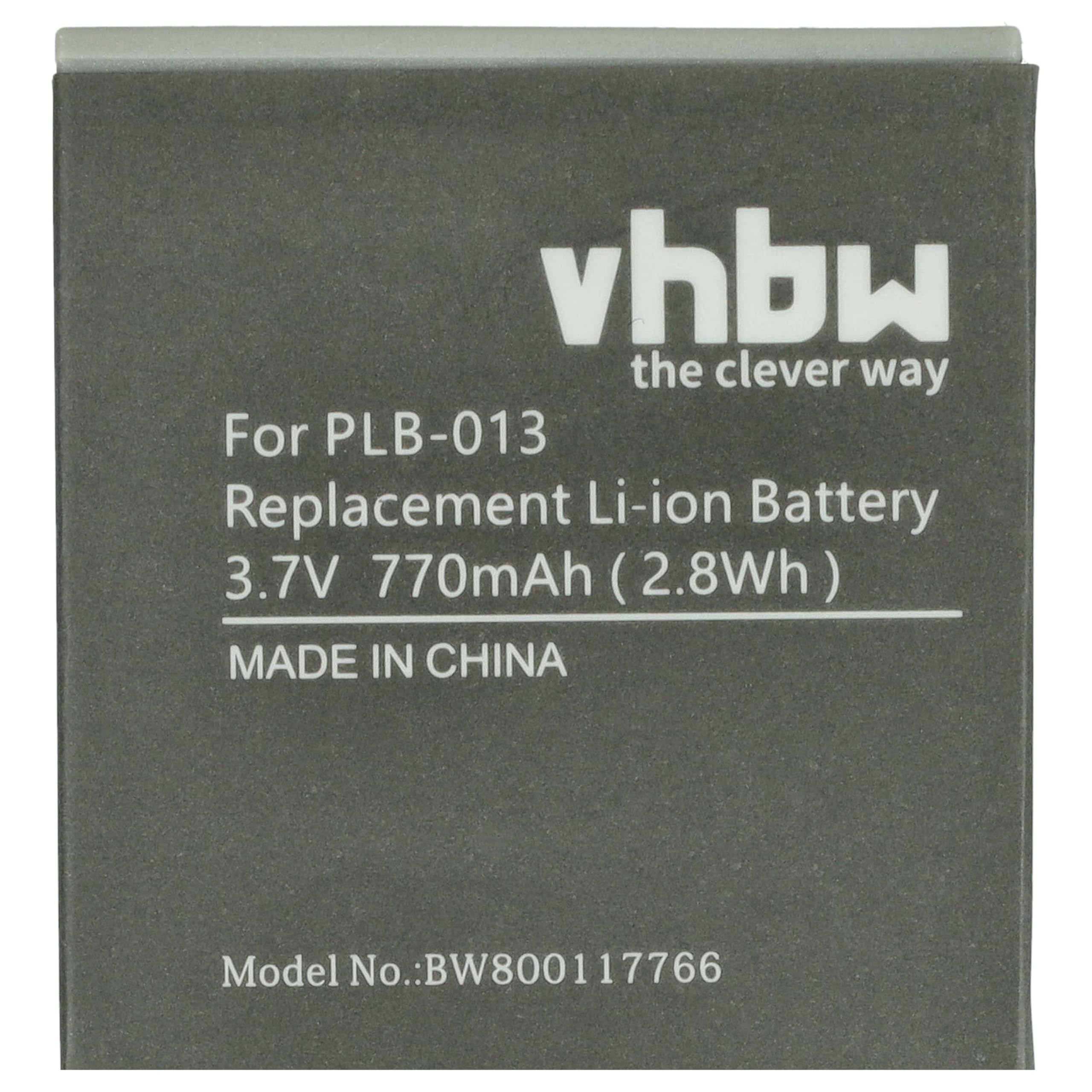 vhbw Akumulator kompatybilny z Bang & Olufsen BeoPlay H9 AW19, H9, H8, H9i, H7 Wireless Headset (770 mAh, 3,7 V, litowo-jonowy)