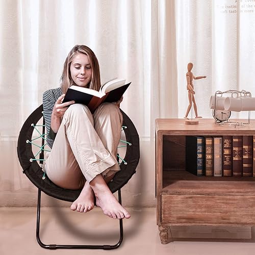 Miniatura 2 de CampLand Bunjo Bungee - Silla plegable versátil con divertido diseño hinchable, para habitación, jardín, dormitorio y sala de estar, juego de 2