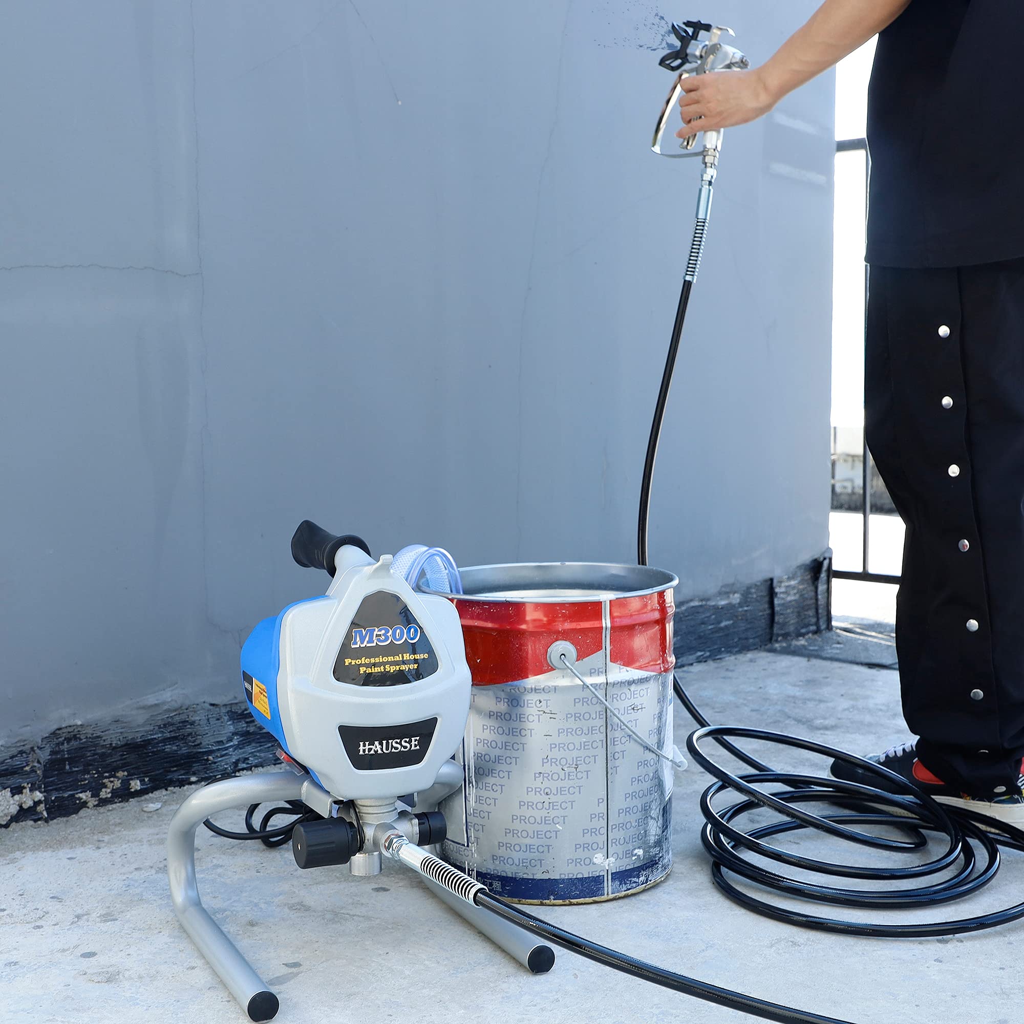 Hausse Electric Airless Paint Sprayer Spray Gun, 3000PSI Project