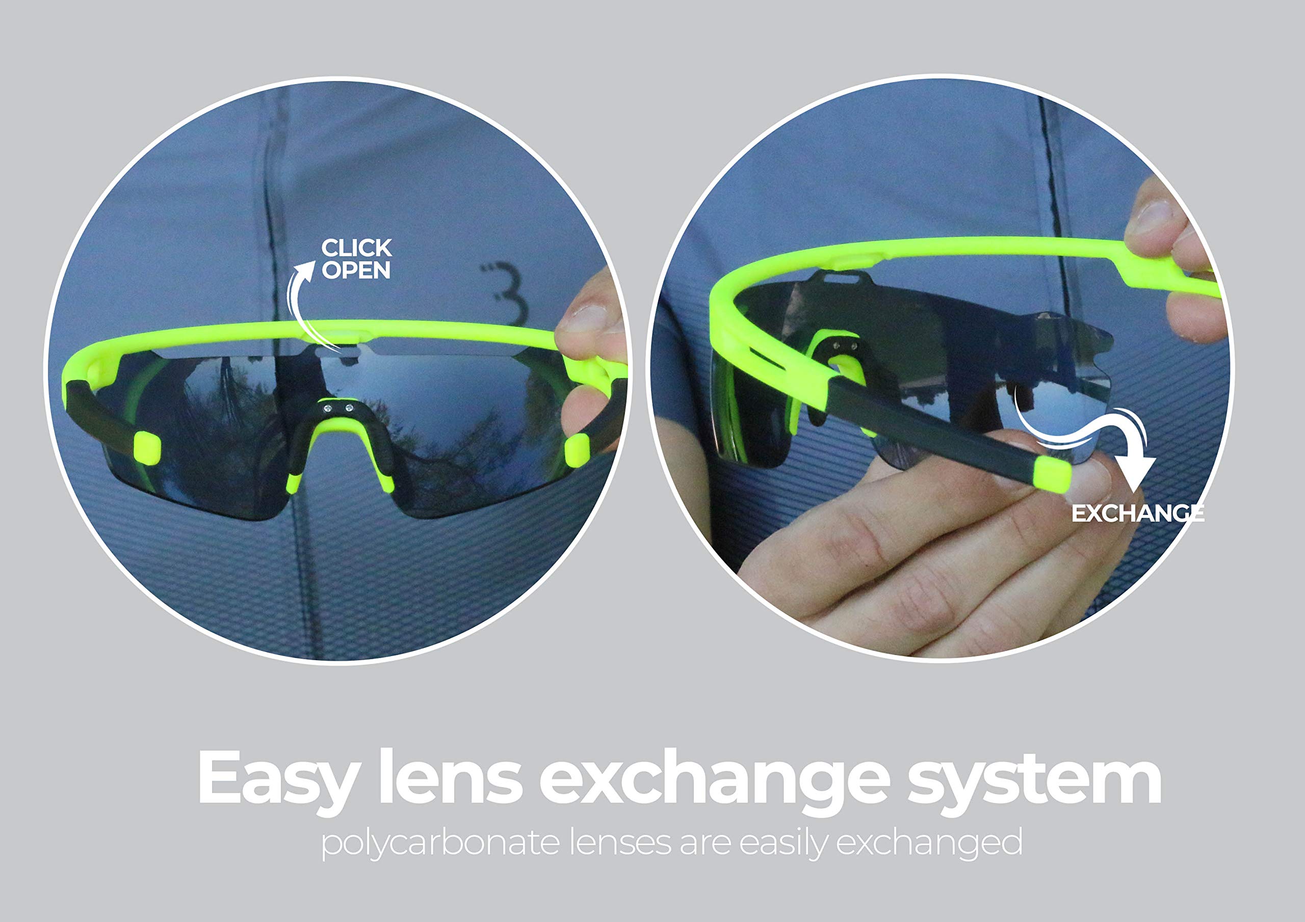 BBB Bsg-57 Lunettes de sport Avenger avec verres interchangeables Mixte (lot de 1)