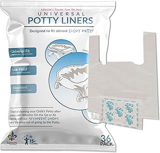 Kalencom Universal Potty Liners - Disposable Potty Liners for Toddlers (Universal, 36, Count)