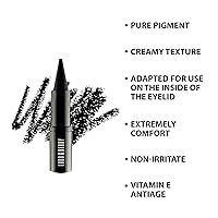 Vista 9 de Lord & Berry KAJAL STICK - Delineador de ojos, delineador de ojos a base de gel suave de larga duración para mujeres con acabado suave que se mancha