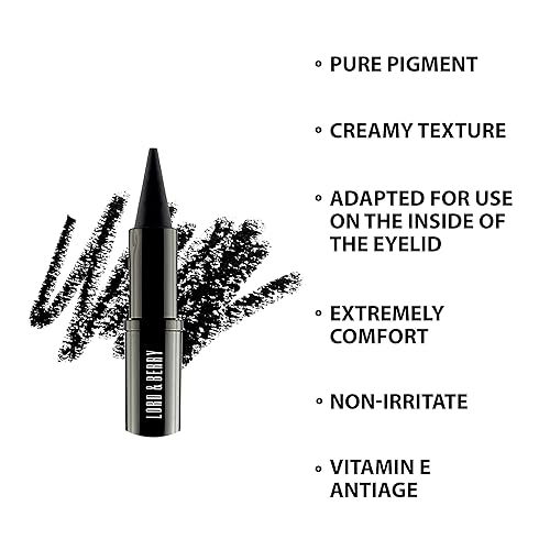 Miniatura 4 de Lord & Berry KAJAL STICK - Delineador de ojos, delineador de ojos a base de gel suave de larga duración para mujeres con acabado suave que se mancha