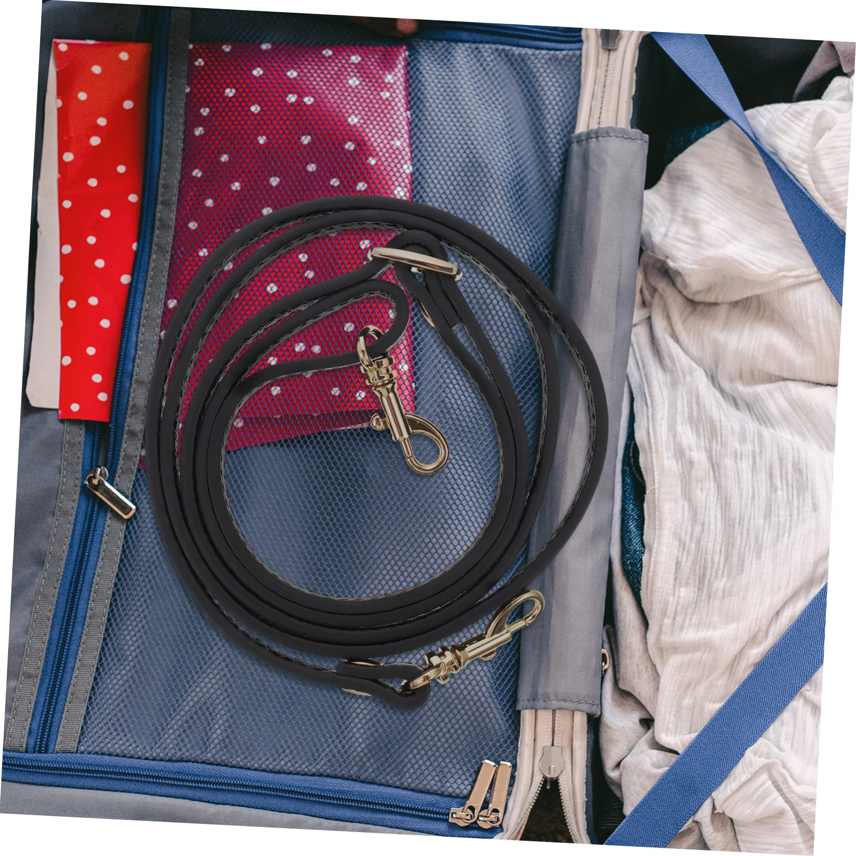 VILLCASE 4piezas Correa Ajustable De Pu Para Hombro Correa De Repuesto Con Diseño De Textura De Lychee Para Bolso y Accesorios De Moda