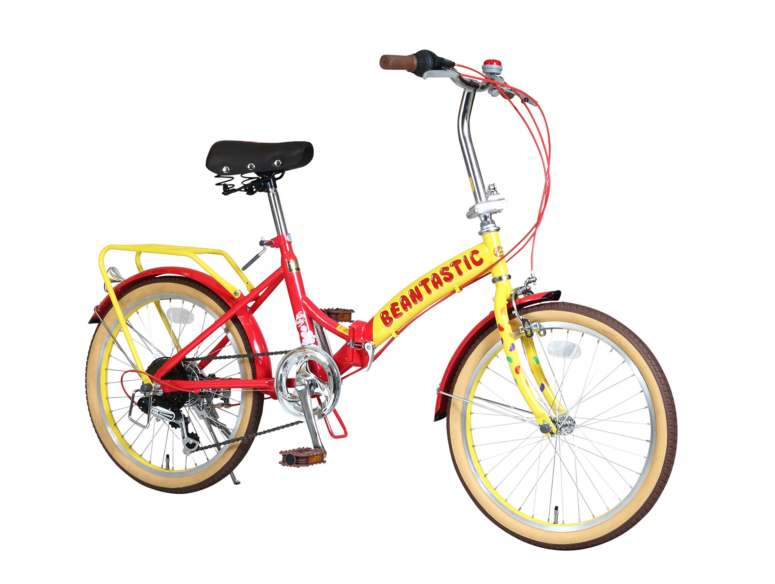 Amazon | Jelly Belly(ジェリーベリー) 折りたたみ自転車 20インチ 6段