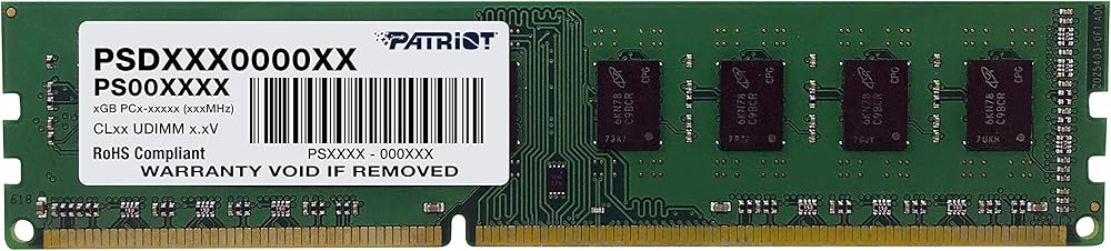 Patriot Signature, 4GB (1 x 4GB) DDR3-1600MHz DIMM Memory Module with CL11 - View 1