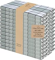 Vista 30 de Urban Villa - Servilletas de tela a cuadros