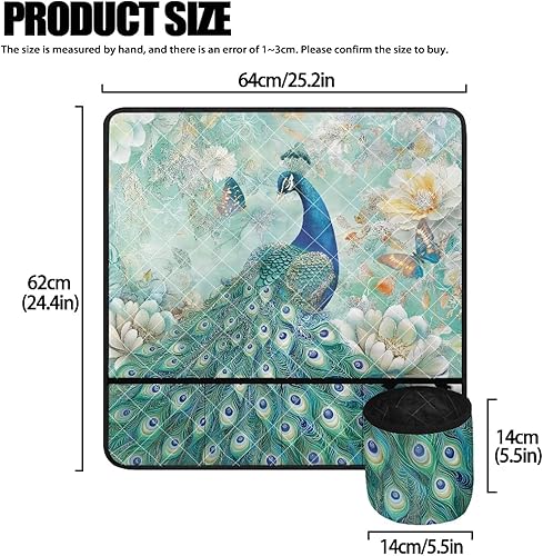 Miniatura 56 de Tapetes para máquina de coser de girasol y colibrí para mesa con bolsillos, para máquinas de coser de Acción de Gracias, alfombrillas para reducir