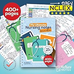 Nursing Success Bundle: 400+ Page Handwritten Notes, Designed to Ace Nursing School, Concise & Comprehensive