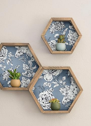 Miniatura 5 de RoomMates Papel tapiz autoadhesivo de Winifred azul