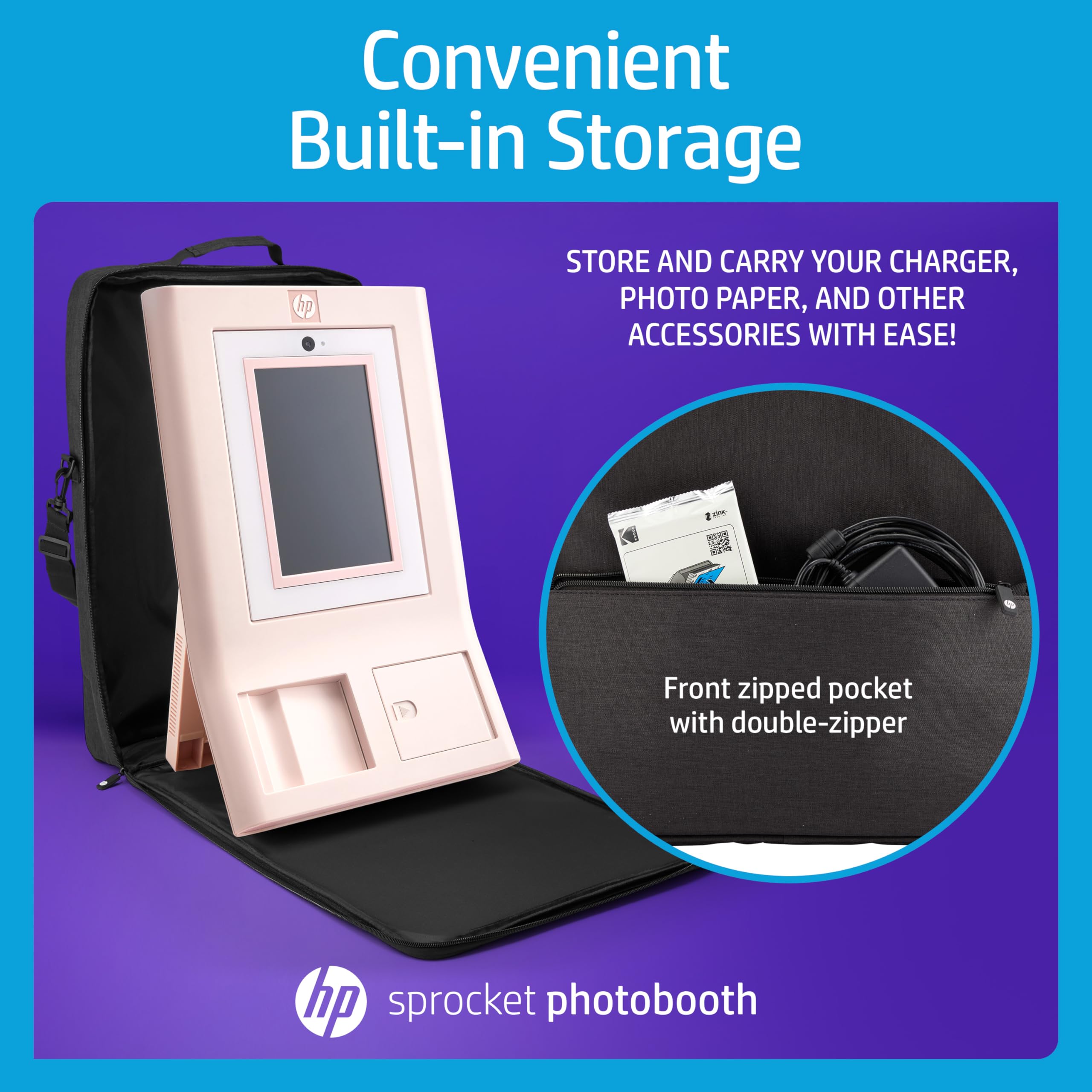 HP Sprocket Black/Noir - Kamera Express