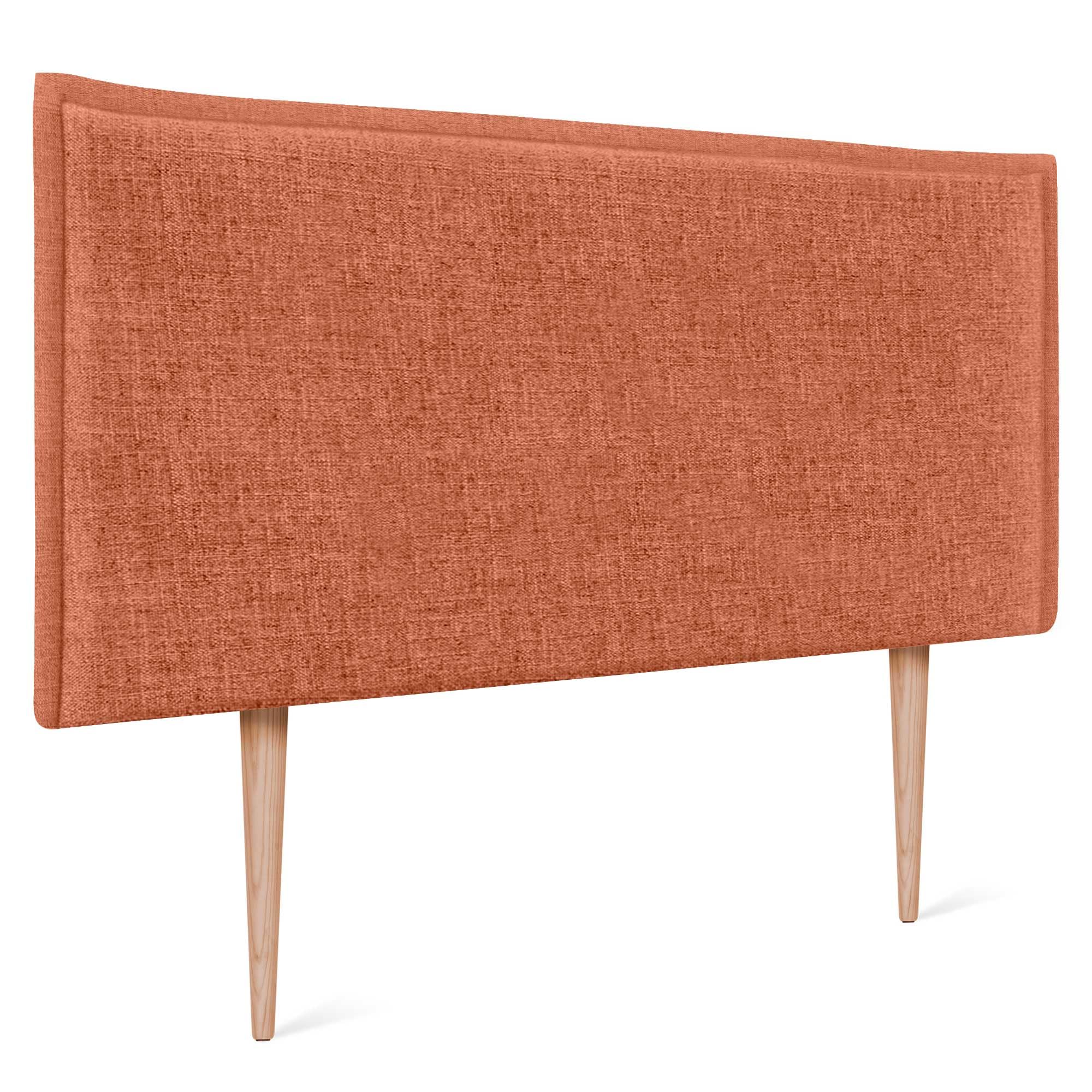 DHOME Solid Natural Linen Headboard with Trim Upholstered Headboard Bed Bedroom Modern Top Trending (Natural Linen, 160 x 105 cm with Legs (Beds 150/160)) — view 62