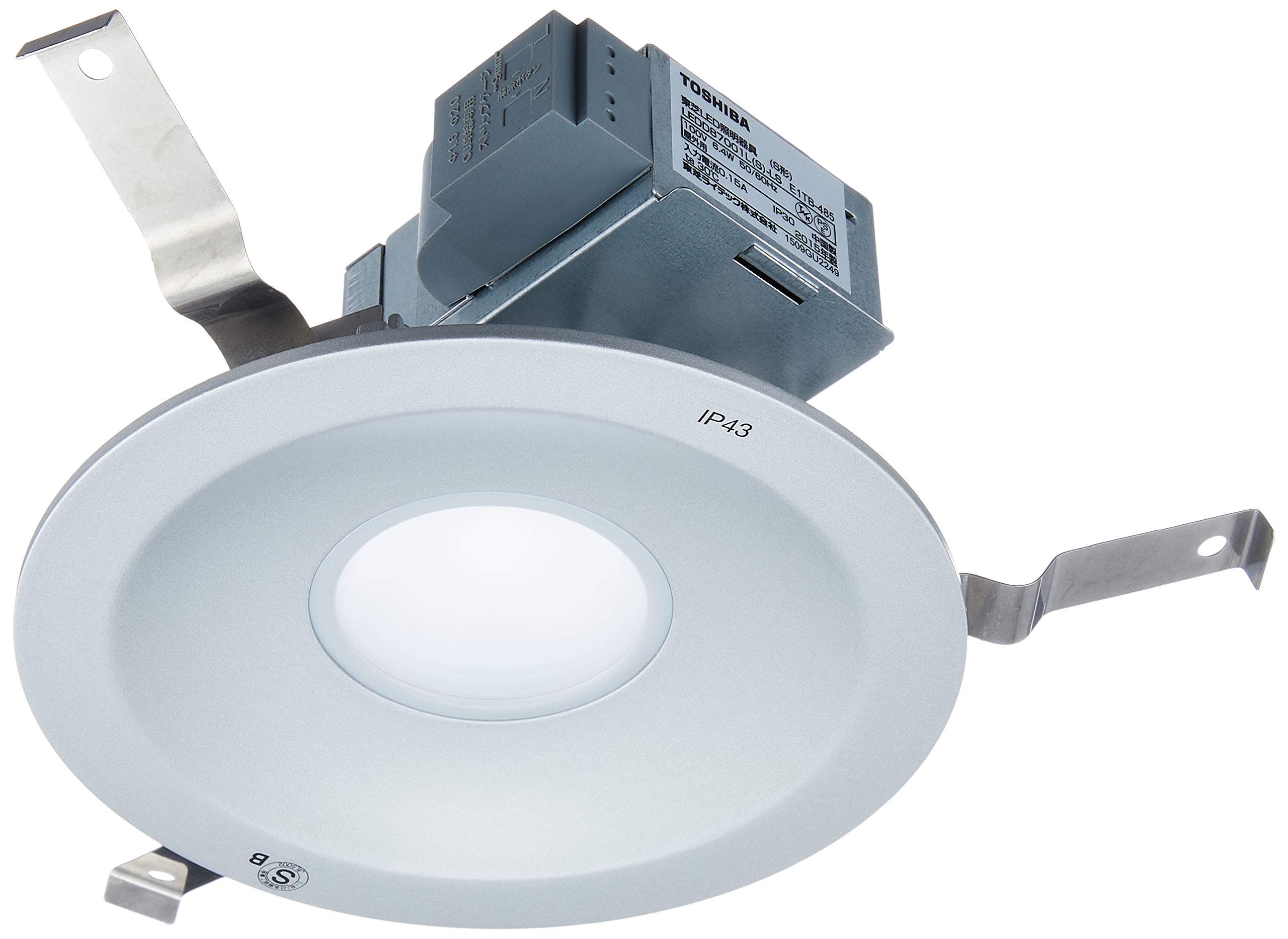東芝ライテック LED一体形 高気密SB形ダウンライト 電球色 60W 埋込穴125 シルバー w17b8b5 Amazon.co.jp: 東芝ライテック LED一体形 高気密SB形ダウン