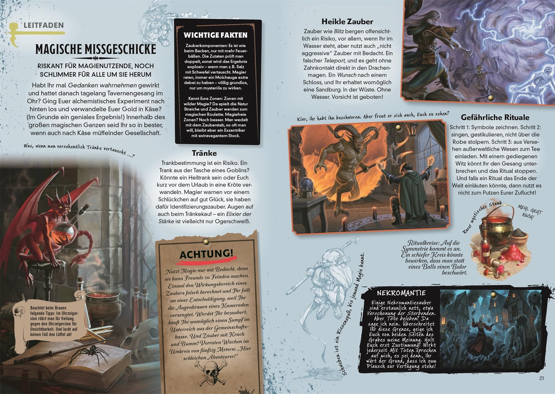 Dungeons & Dragons: Wie man sich nicht vom Eulenbär fressen lässt: Der Faerûn-Survival-Guide. Unverzichtbarer Reisebegleiter für alle D&D Fans
