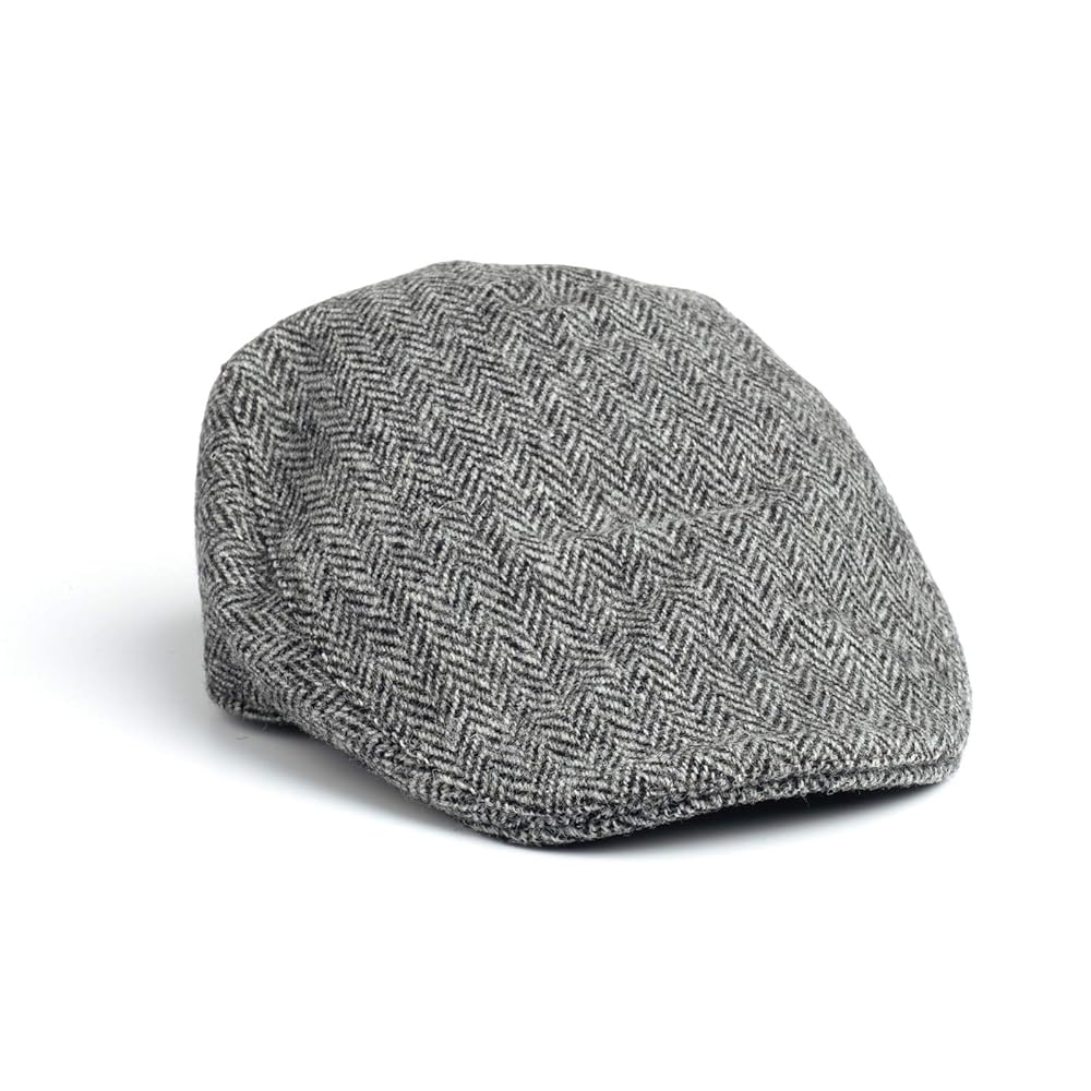 Hanna Hats of Donegal Touring Cap Irish Flat Cap for Men's