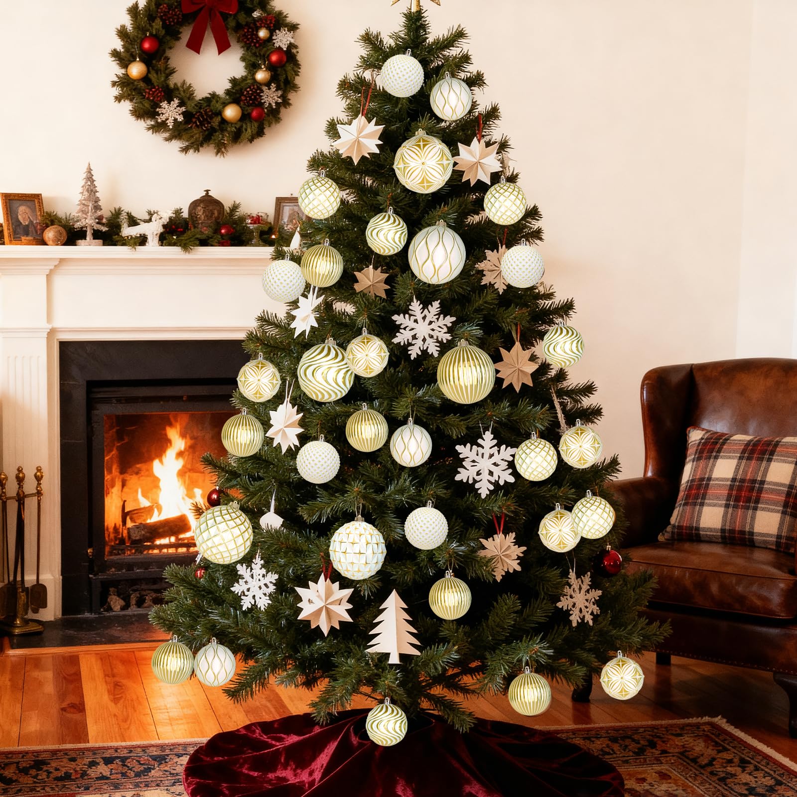 Grote kerstballen kopen? 15-25 cm kerstballen
