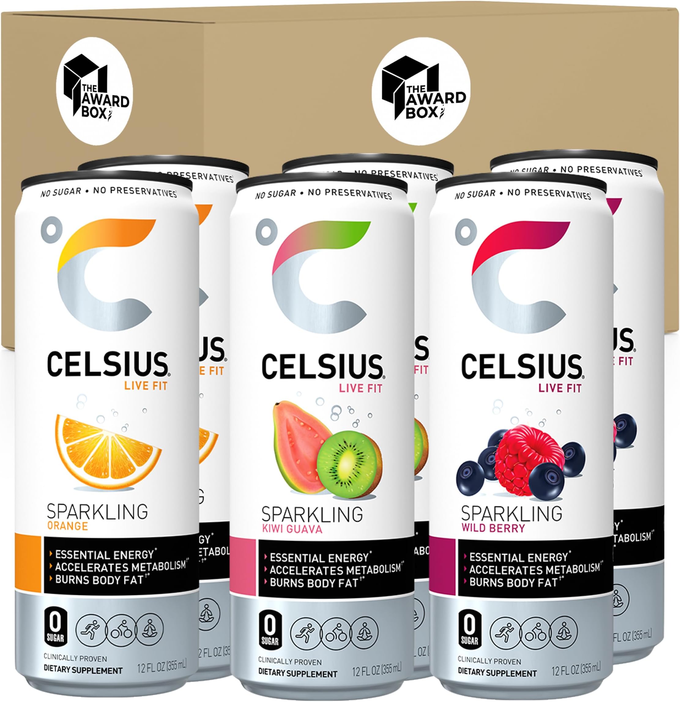 CELSIUS Energy Drink Functional Essential Energy Drink