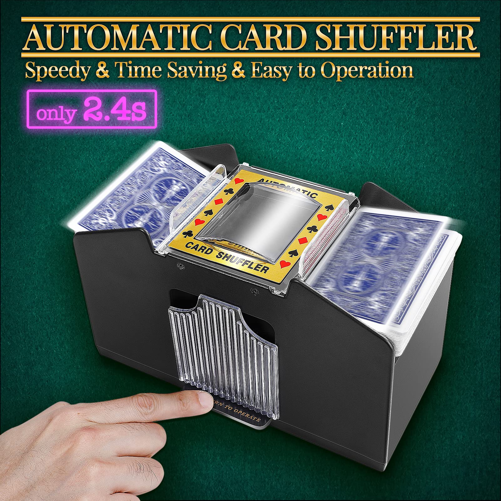 Amazon.com: ARTISHION Automatic Card Shuffler