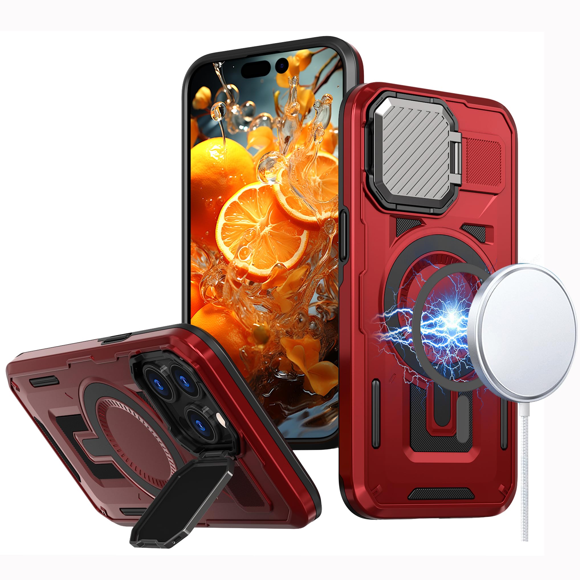 LXHGrowH Hülle für Samsung Galaxy A06, 360 Grad Ganzkörper S