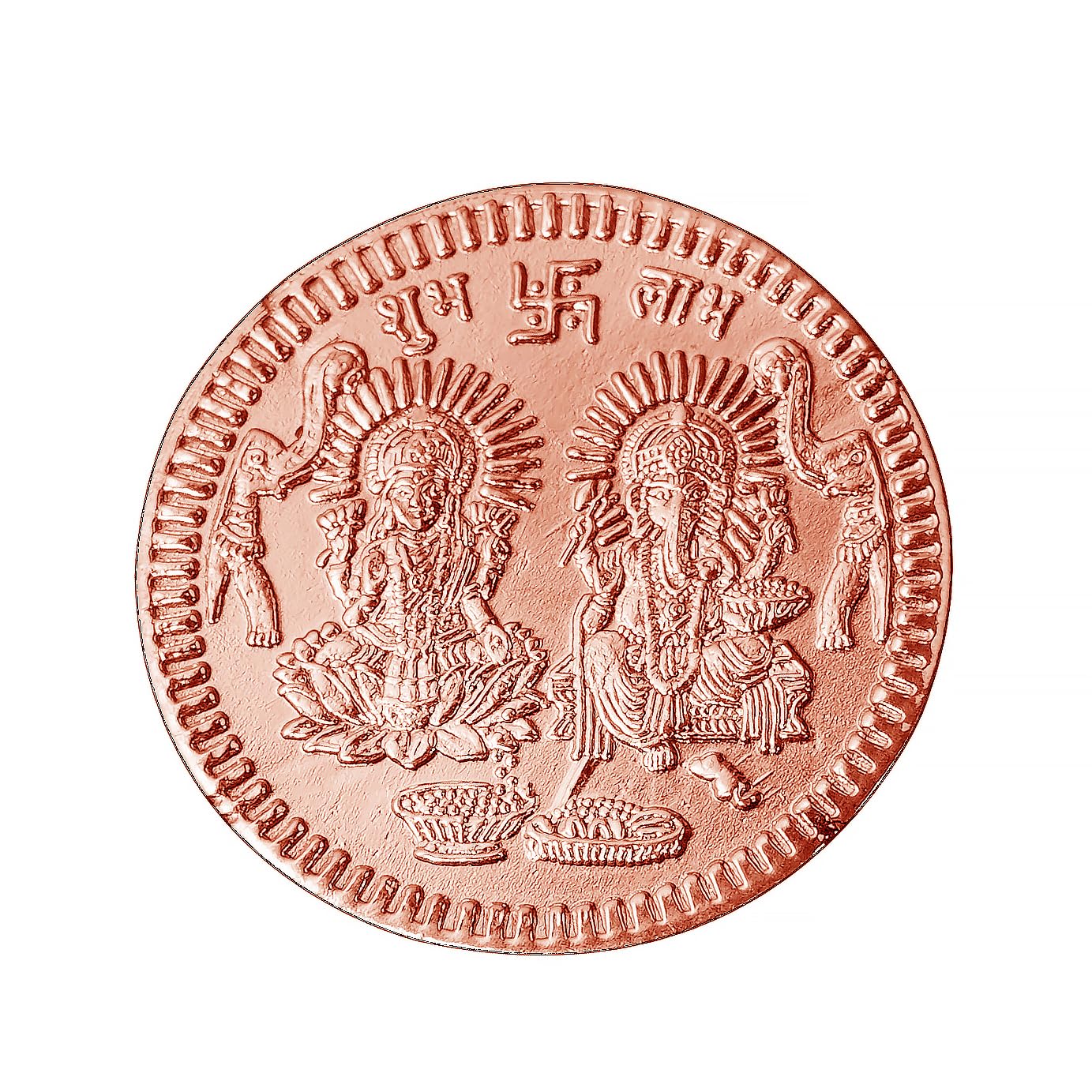 LAXMI JI GANESH JI Shubh-Labh-Swastik Copper Religious Coin (Set of 2 Coins : One with "SRI SUKTAM" & Second with "SRI YANTRA") (B0CKZ1B67Z) Amazon Price History, Amazon Price Tracker