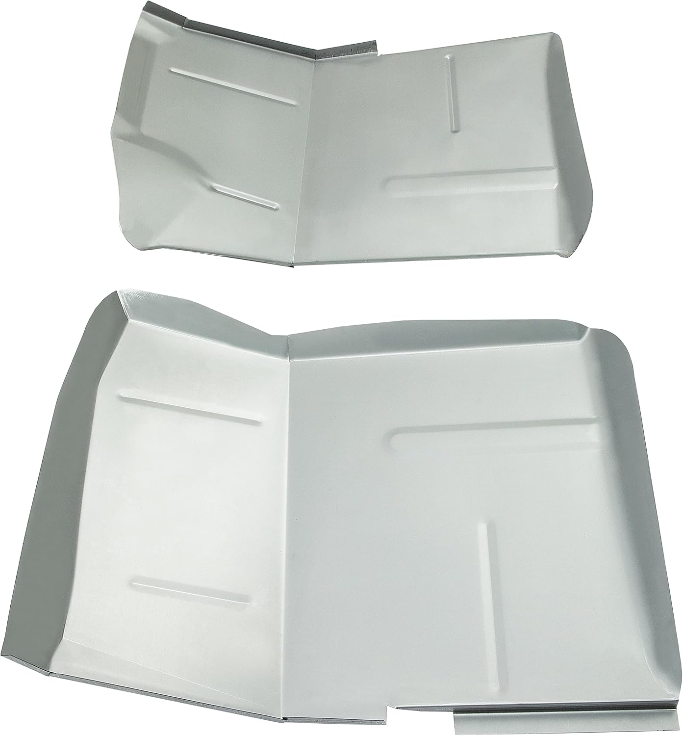 KUAFU Stainless Steel Cab Front Floor Pan Compatible with 1973-1987 Chevy GMC Suburban Blazer Jimmy Truck Chevrolet C10 C20 K10 K20 Extended Floor Pan Pair
