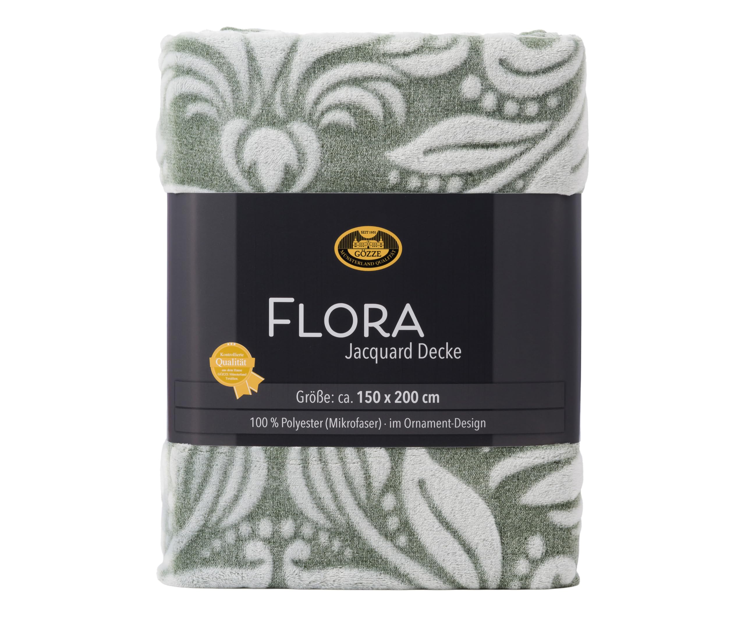 Gözze Flora Jacquard Blanket