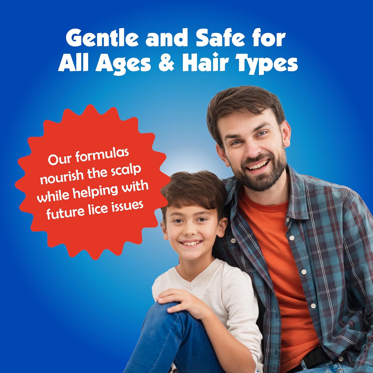 Nit Free Lice Care Kit - Includes Comb, Shampoo, Conditioner & Detangling Spray, 8oz Bottles
