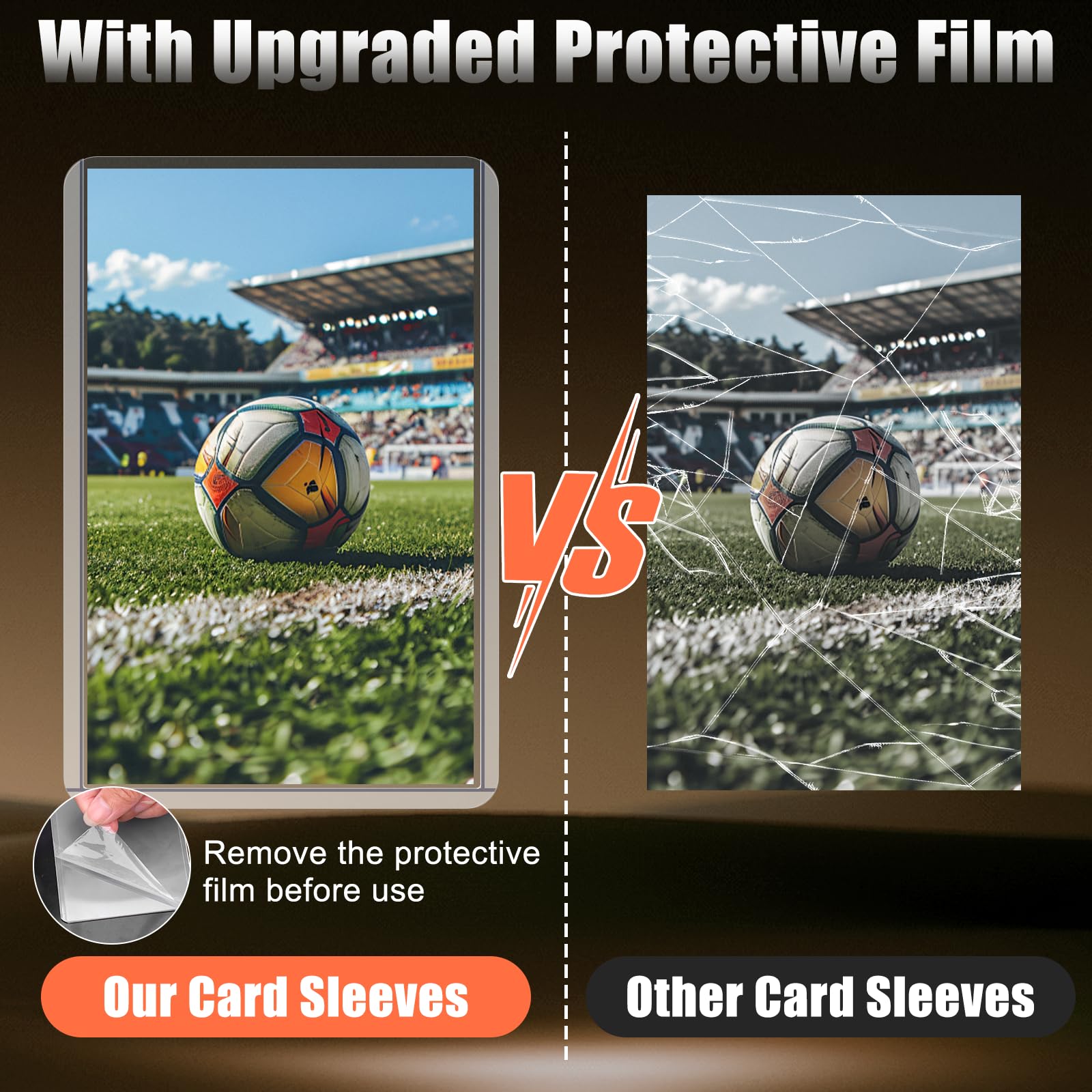Homgaty 100PCS Card Sleeves - Image 4