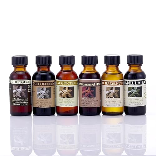 Miniatura 1 de Bakto Flavors Colección Natural, marrón dulce, 0.925 libras, juego de 6