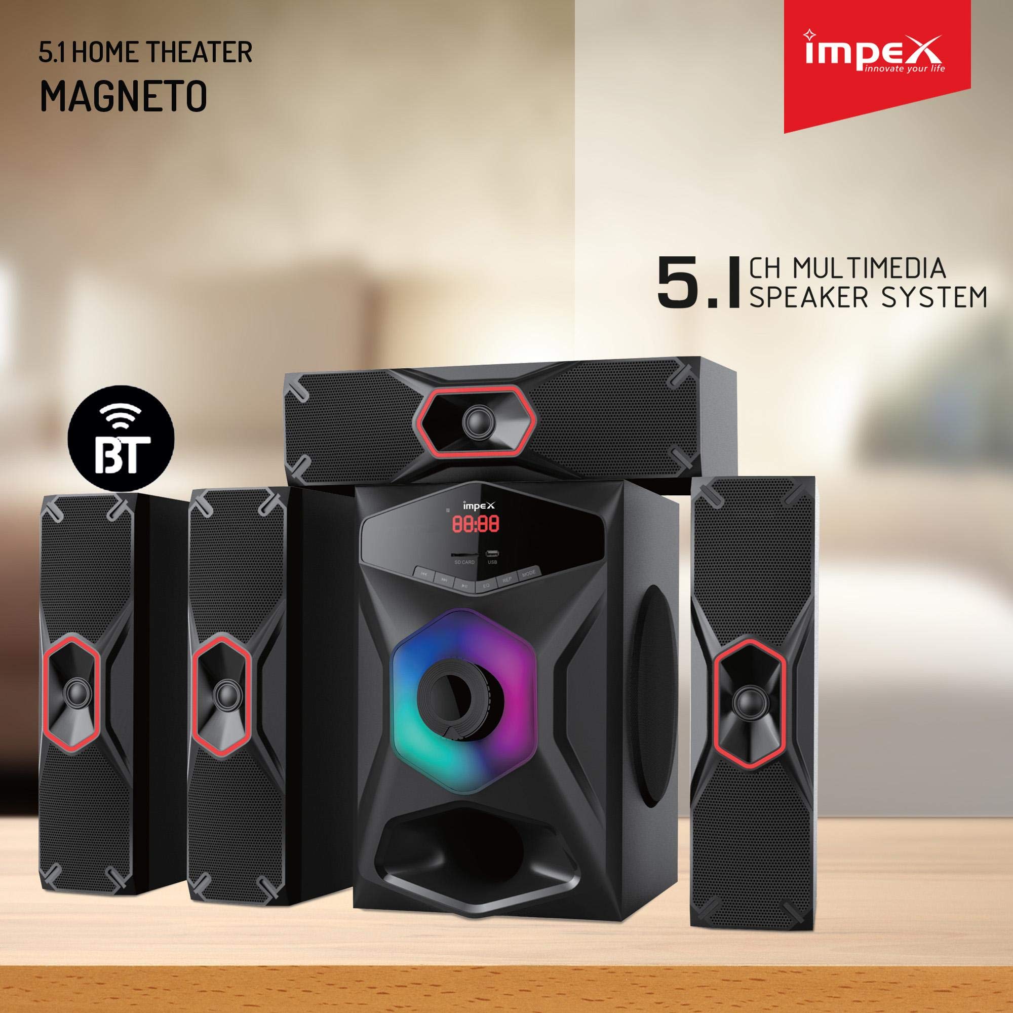 impex magneto 5.1 home theatre