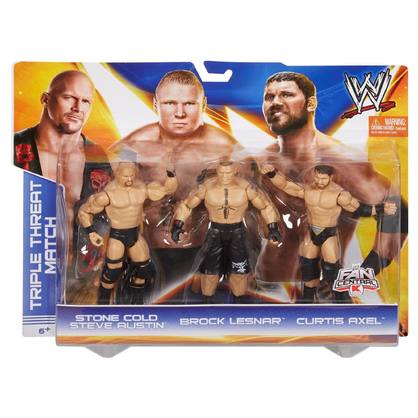 Mattel WWE Wrestling Exclusive Action Figure 3-Pack Stone Cold