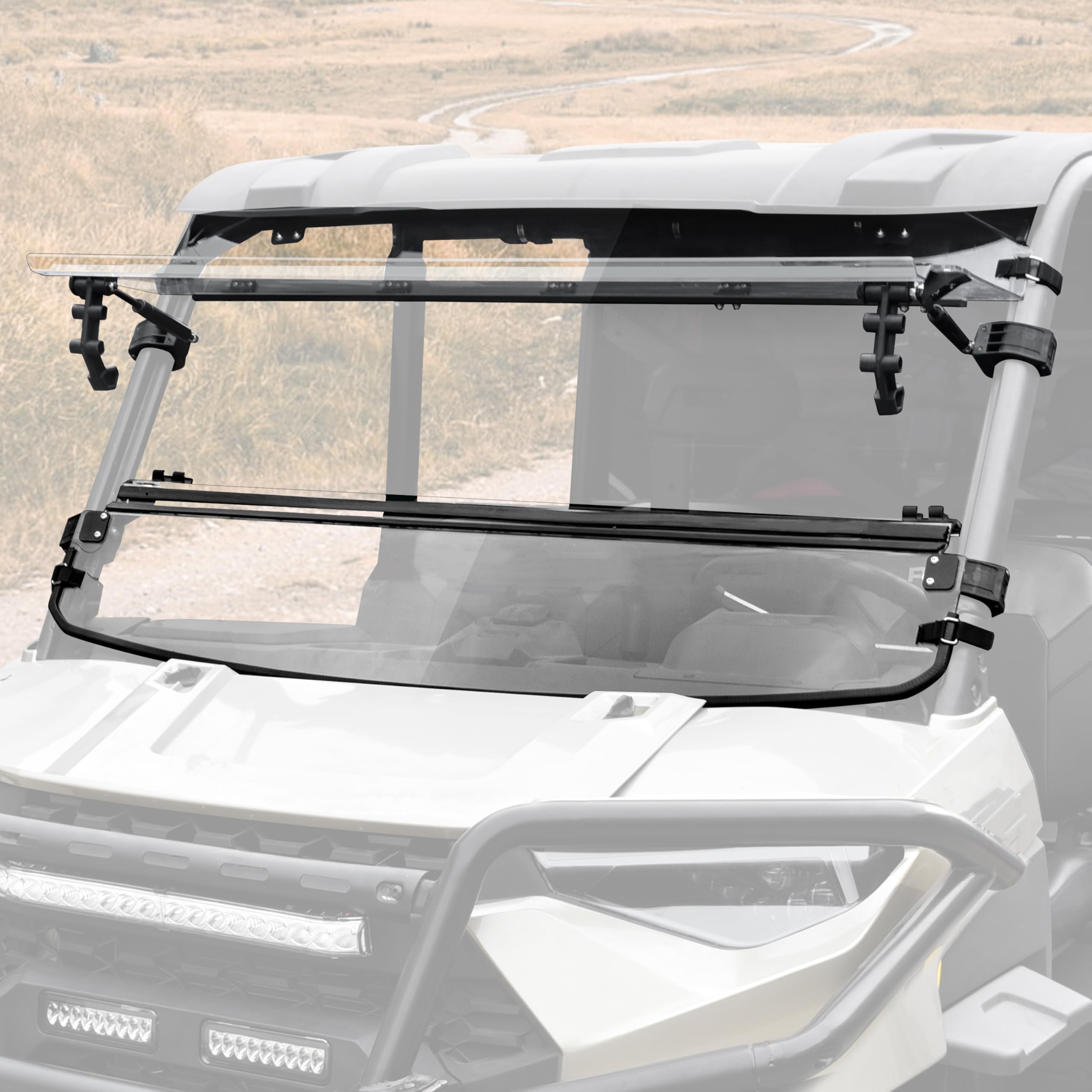 SAUTVS Flip Up Windshield