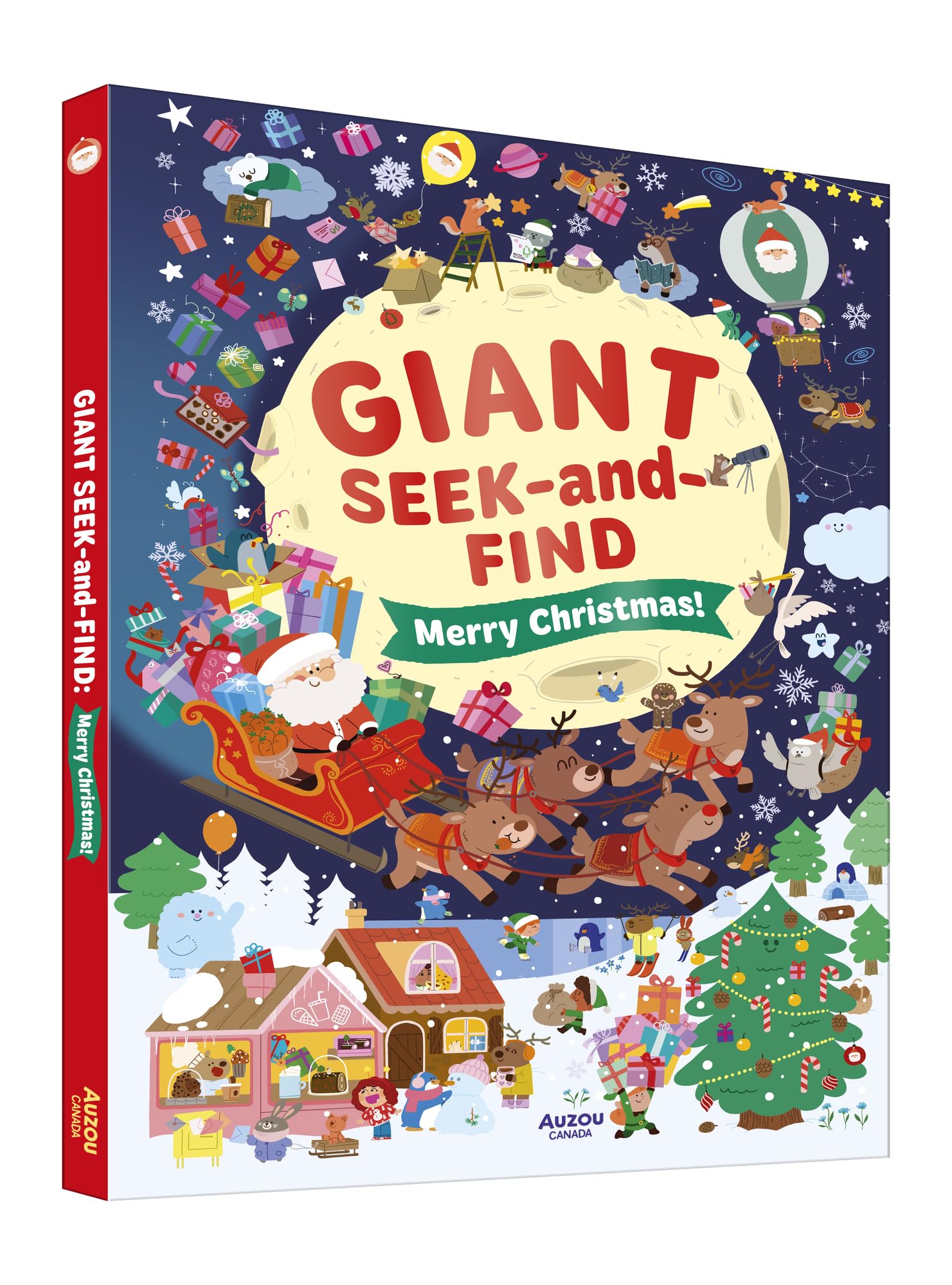 Giant Seek-and-Find: Merry Christmas!: Julie Mercier