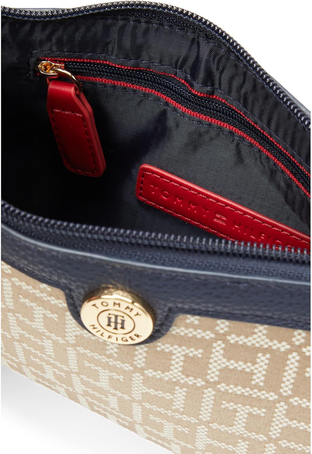 Tommy Hilfiger Womens Wilder II Top Zip Crossbody, Small - Image 3