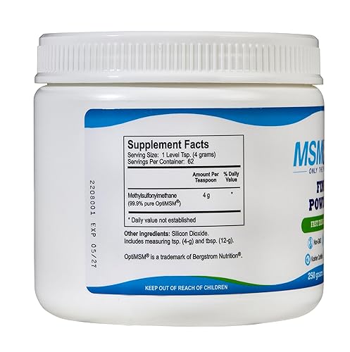 Miniatura 6 de KALA HEALTH MSMPure MSM Gel con Aloe Orgánico 8oz y MSM Polvo Fino 8.8oz Bundle